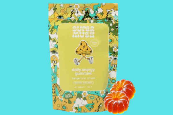 SuperMush Daily Energy Gummies 